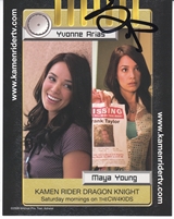 Signed Yvonne Arias PhotoThumbnail